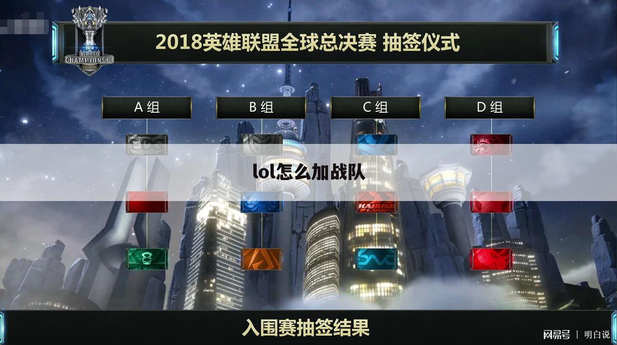 lol怎么加战队